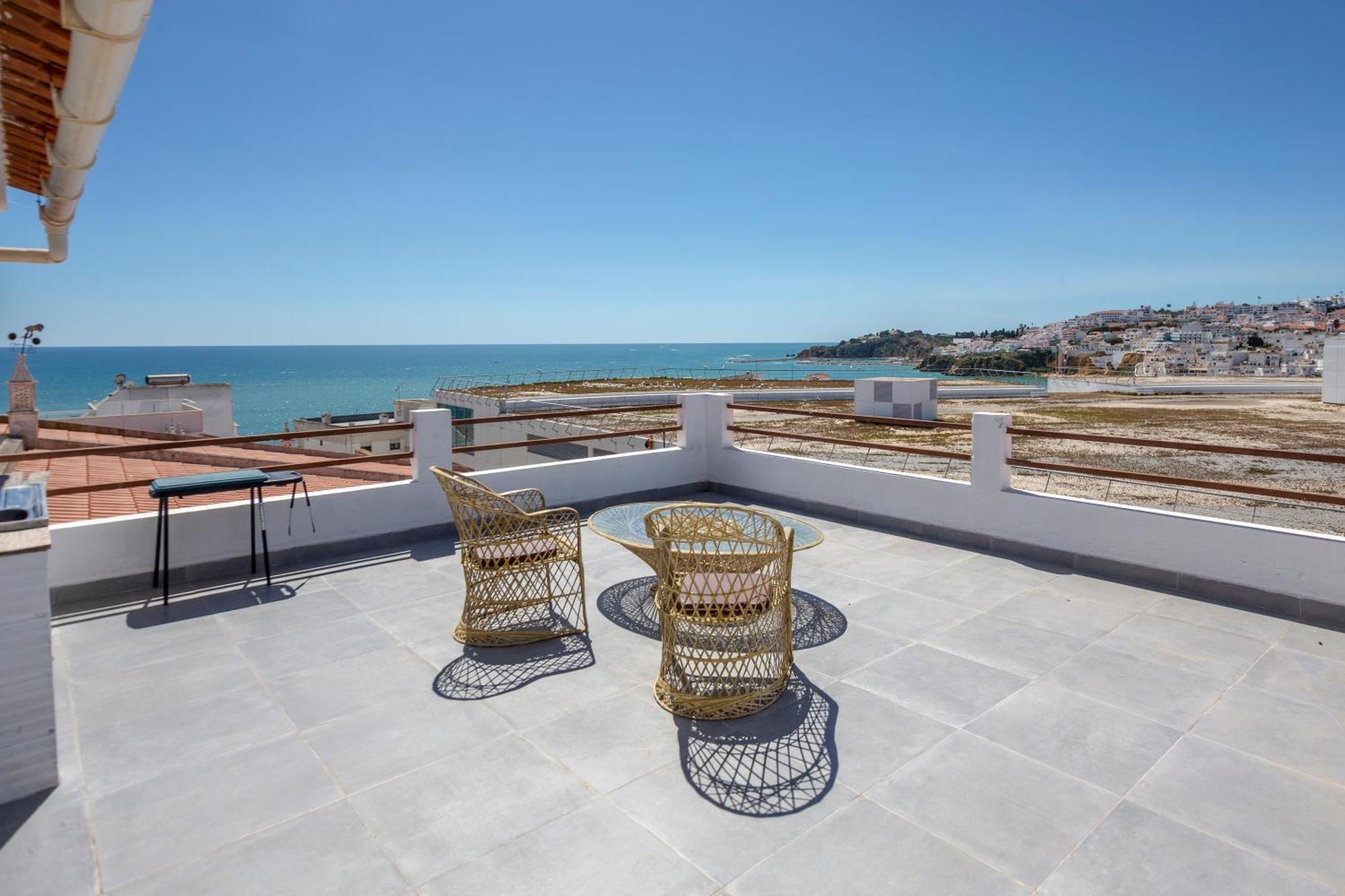 ★ Sea View ★ 1 Minute To Oldtown And Beach ★ Albufeira Exteriör bild